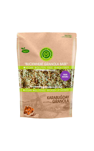 GLUTENSİZ FABRİKA Yulaf &amp; Karabuğday Granola (Yaban Mersinli) 300g