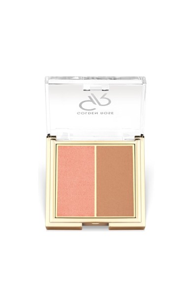 Golden Rose Iconic Blush Duo No:01 Rose&amp;Nude