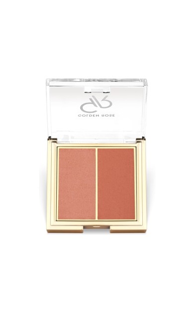 Golden Rose Iconic Blush Duo No:02 Peachy Coral