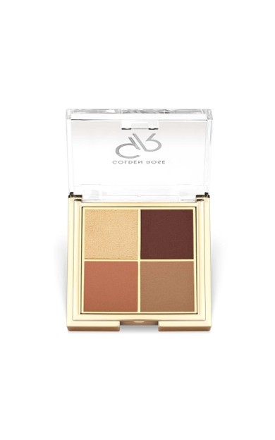 Golden Rose Quattro Eyeshadow Palette No:06 Sunset Date