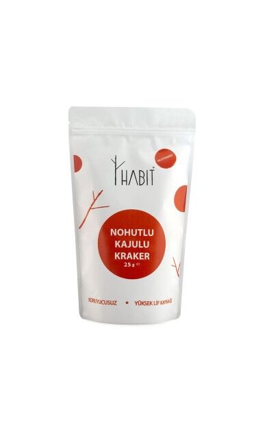 HABİT Glutensiz Nohutlu Kajulu Parmak Kraker 25g