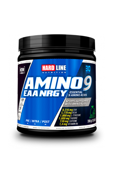 HARDLINE NUTRITION Amino9 EAA NRGY 390 Gr Yeşil Elma Limon