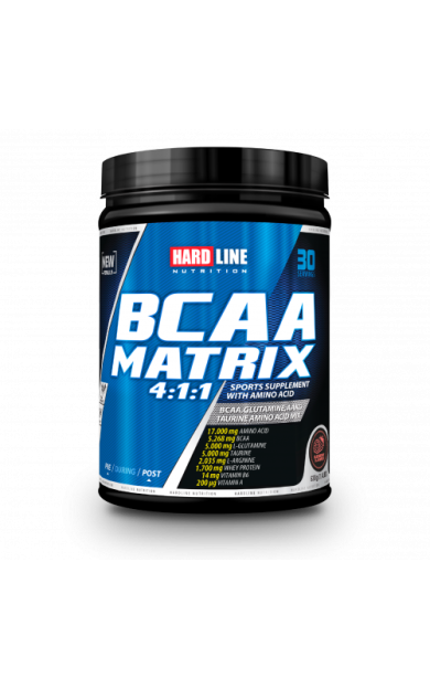 HARDLINE NUTRITION BCAA Matrix 630 Gr Böğürtlen