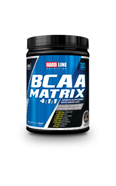 HARDLINE NUTRITION BCAA Matrix 630 Gr Tropikal