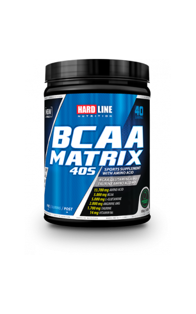 HARDLINE NUTRITION BCAA Matrix 600 Gr Yeşil Elma