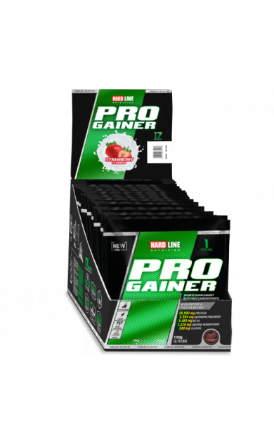 HARDLINE NUTRITION Progainer 1700 GR (100GR*17ADET) Çilek