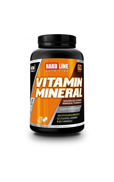 HARDLINE NUTRITION Vıtamin Mineral 120 Tablet