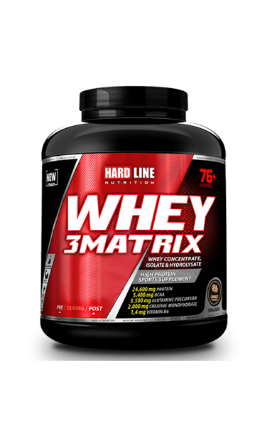 HARDLINE NUTRITION Whey 3Matrix 2300 Gr Kurabiye