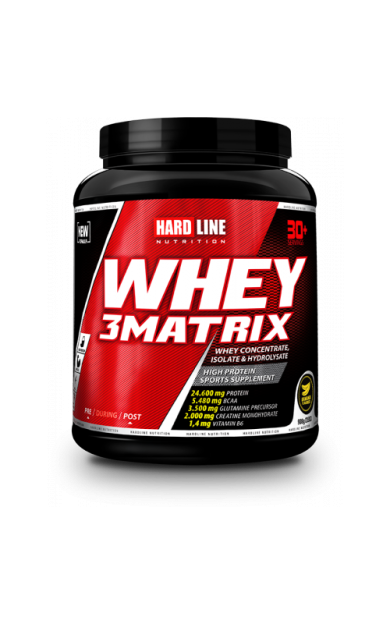 HARDLINE NUTRITION Whey 3Matrix 908 Gr Muz