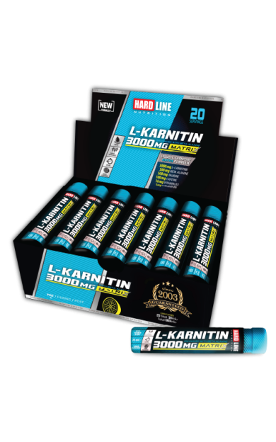 HARDLINE NUTRITION L-Karnitin Matrix 3000 Mg 20 Adet (30 Ml) Limon