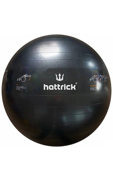 HATTRİCK HB 65 65 CM PİLATES TOPU SİYAH