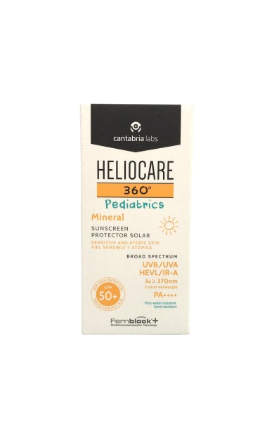 Heliocare 360 Pediatrics Mineral Sunscreen SPF50 50 ml