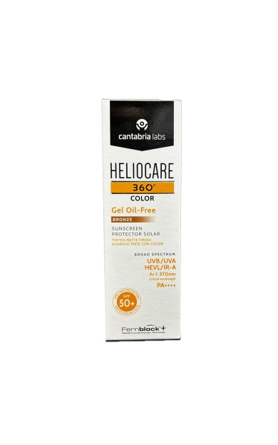 Heliocare 360 Gel Oil Free Bronze SPF50 50 ml