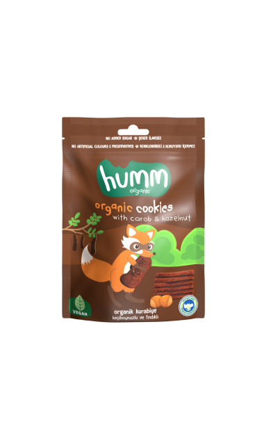 HUMM Organik Keçiboynuzlu Fındıklı Vegan Kurabiye 55g