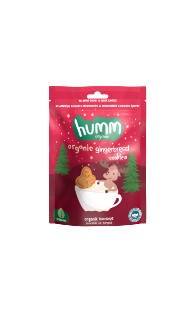 HUMM Organik Zencefilli Tarçınlı Vegan Kurabiye 55g