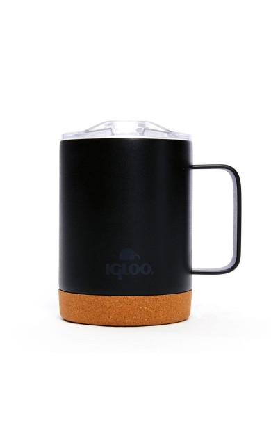 Igloo Cork Mug 350ml-SİYAH