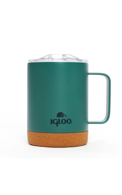 Igloo Cork Mug 350ml-YEŞİL