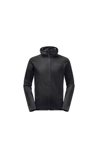 BAISELBERG HOODED FZ M black