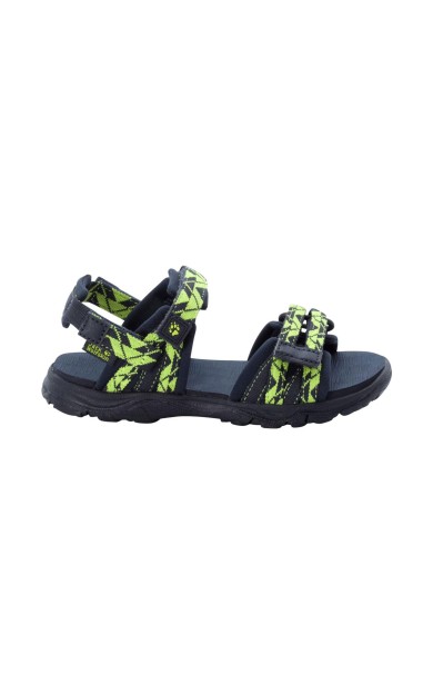 2 IN 1 SANDAL K blue / lime