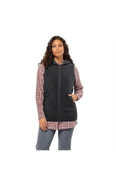 Jack Wolfskin High Curl Long Vest W Kadın Yelek 1711321