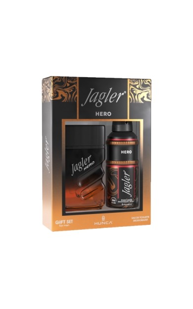 Jagler Hero Kutu Kofre Parfüm 90 Ml + Deodorant Erkek 150 Ml