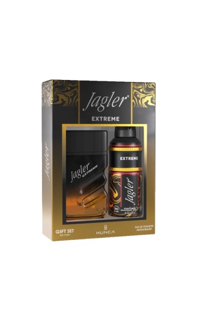 Jagler Extreme Kutu Kofre Parfüm 90 Ml + Deodorant Erkek 150 Ml