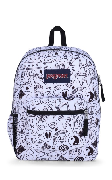 JanSport Cross Town Unisex Sırt Çantası Broken Broadcast