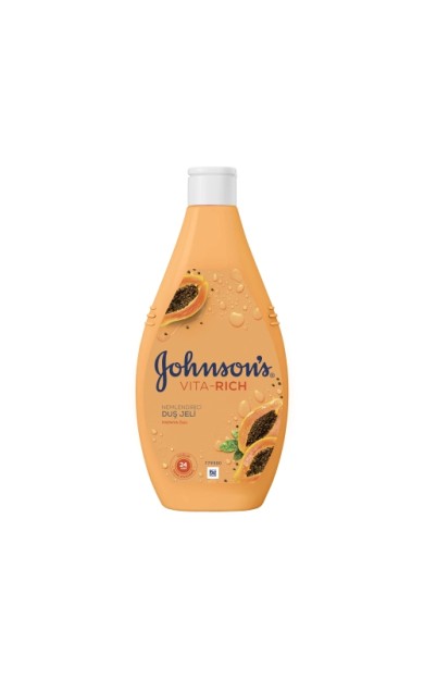 Johnson'S Vita-Rich Papaya Özlü Nemlendirici Duş Jeli 400Ml