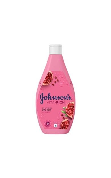 Johnson'S Vita-Rich Nar Çiçeği Canlandırıcı Duş Jeli 400Ml