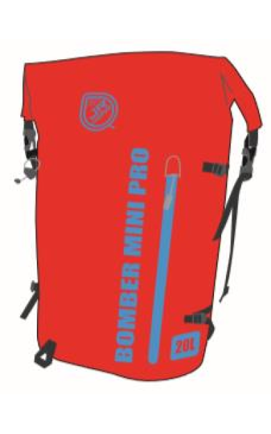 Jr Gear Bomber Mini Pro Su Geçirmez Çanta 20 Litre-KIRMIZI