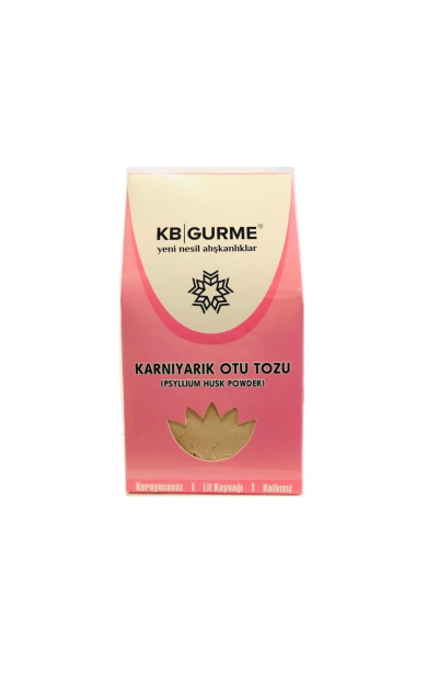 KB GURME Glutensiz Psyllium Karnıyarık Otu Tozu 200G