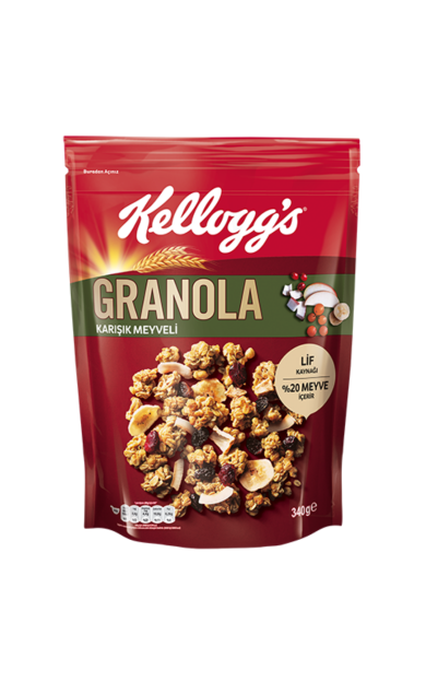 KELLOGG'S Granola Karışık Meyveli 340g