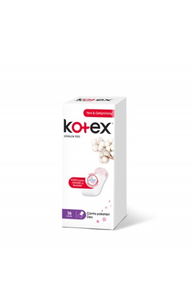 Kotex Günlük Ped 16'lı Uzun