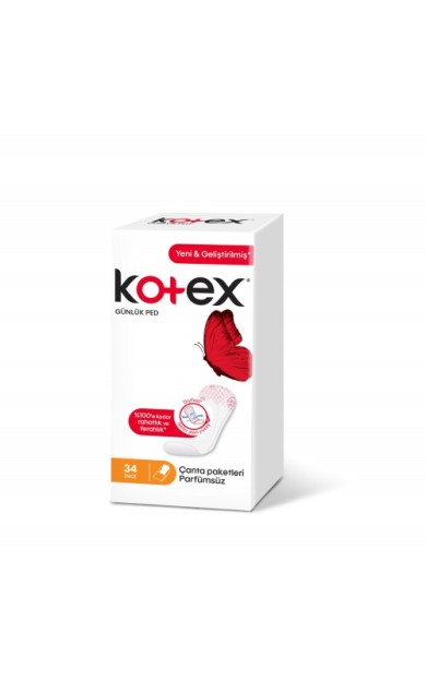 Kotex Lightdays Parfümsüz 34'lü