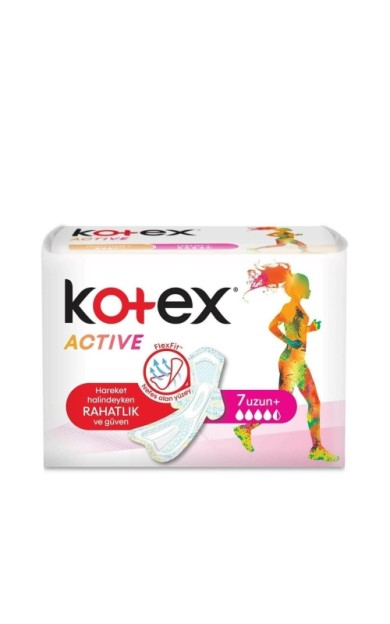 Kotex Active  Uzun 7 Li