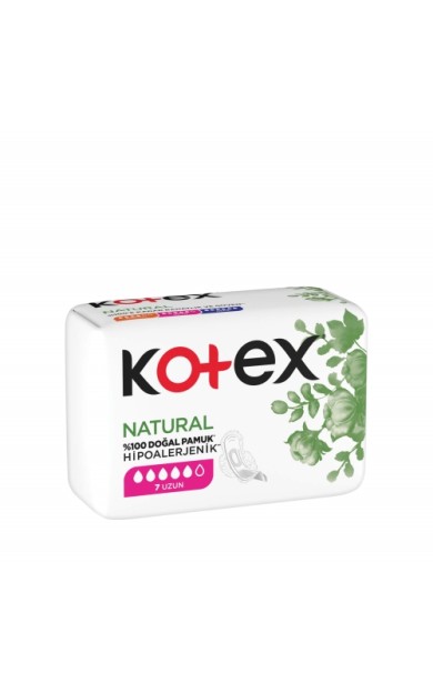 Kotex Natural Ultra Tekli Paket Uzun 6'lı