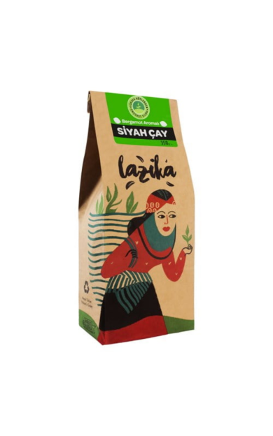 LAZİKA Bergamot Aromalı Earl Grey Siyah Çay 350g