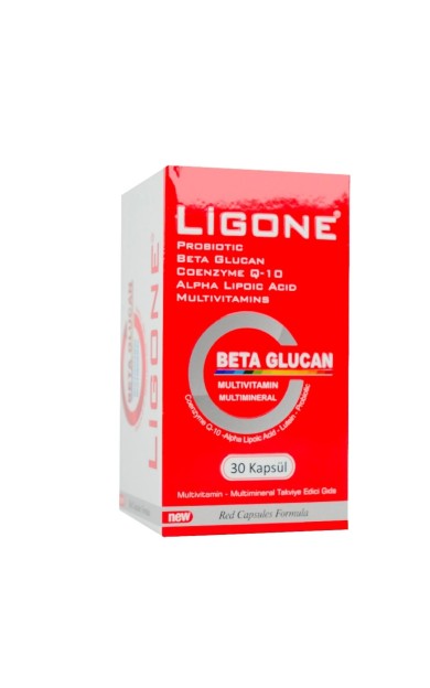 LİGONE Beta-Glucan Probiotic Multivitamin 30 Kapsül