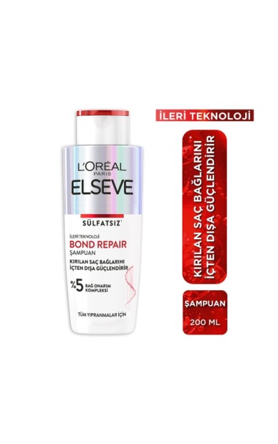 L'Oréal Paris Elseve Bond Repair Şampuan 200Ml