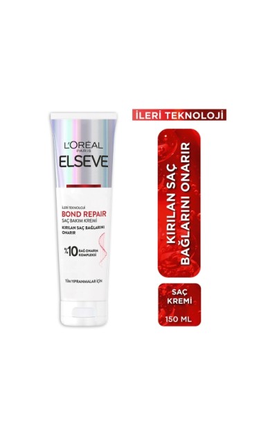 L'Oréal Paris Elseve Bond Repair Saç Bakım Kremi 150 Ml