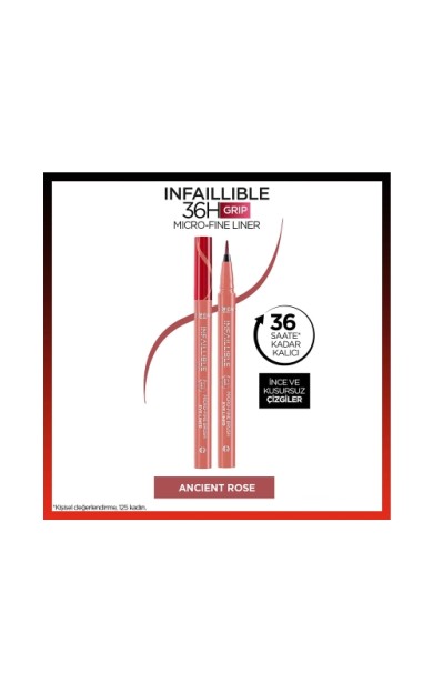 L'Oréal Paris Infaillible 36H Grip Micro Fine Eyeliner 03 Ancient Rose