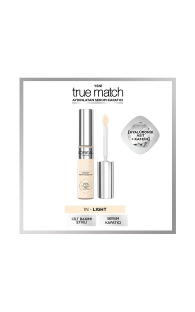 L'Oréal Paris Concealer Serum True Match - 1N