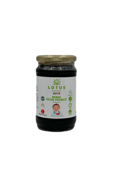 LOTUS NATURA Organik Bebek Üzüm Pekmezi +8 Ay 380g