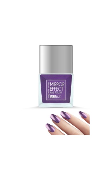 Mirror Effect Nail Polish 15 Ml - Purple