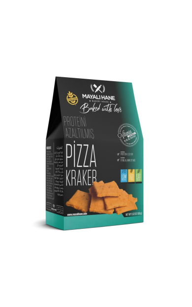 MAYALI HANE Düşük Proteinli ve Glutensiz Pizza Kraker 100g