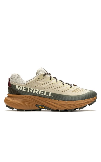 MERRELL AGILITY PEAK 5 ERKEK PATİKA KOŞUSU AYAKKABISI OYSTER/OLIVE