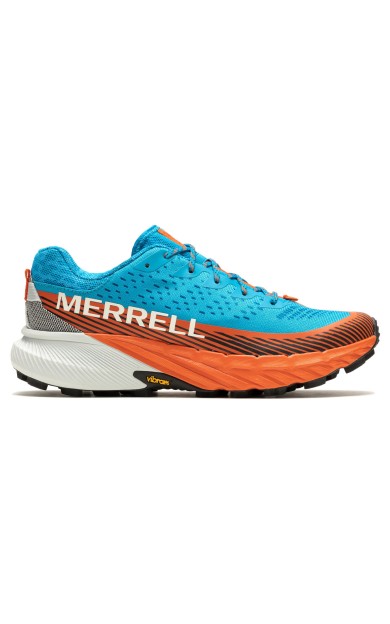 Merrell Erkek Patika Koşu Ayakkabısı Agility Peak 5 Beyaz / Mavi
