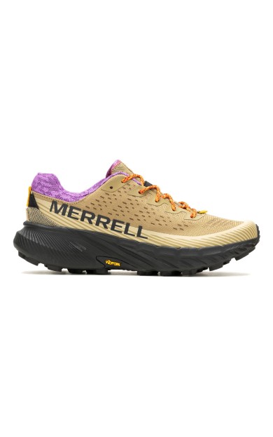Merrell Erkek Koşu/Fitness Ayakkabı Agility Peak 5 Haki/Mor