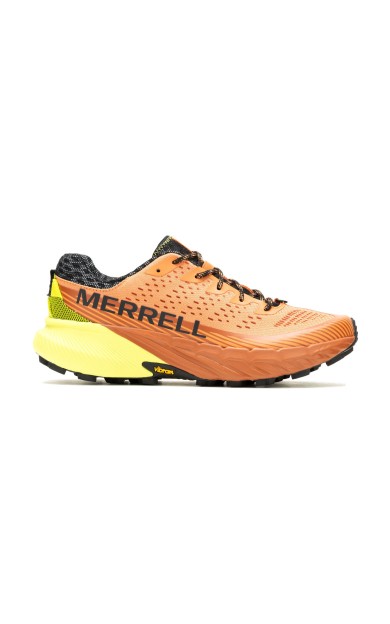 Merrell Erkek Koşu/Fitness Ayakkabı Agility Peak 5 Turuncu/Sarı