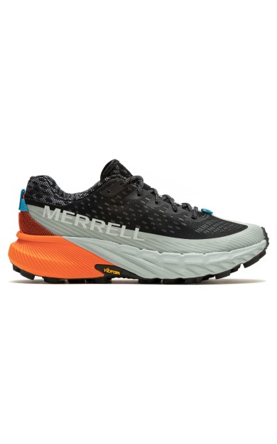 MERRELL AGILITY PEAK 5 ERKEK PATİKA KOŞUSU AYAKKABISI BLACK/TANGERINE